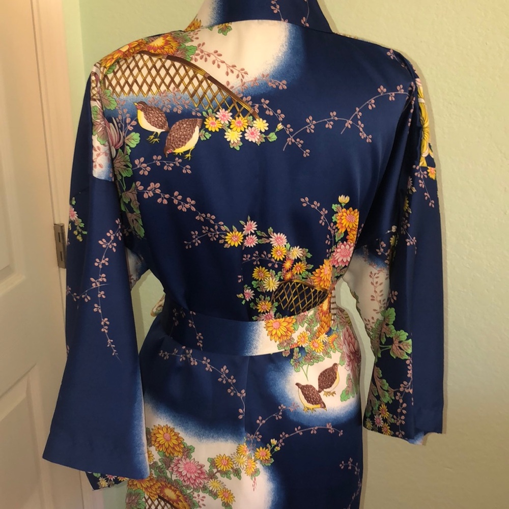 Vintage Kimono Style Robe